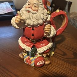 Coca-Cola Santa Teapot