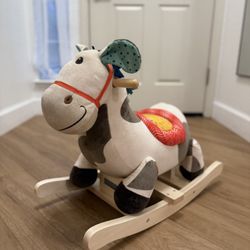 Wooden Rocking Horse 