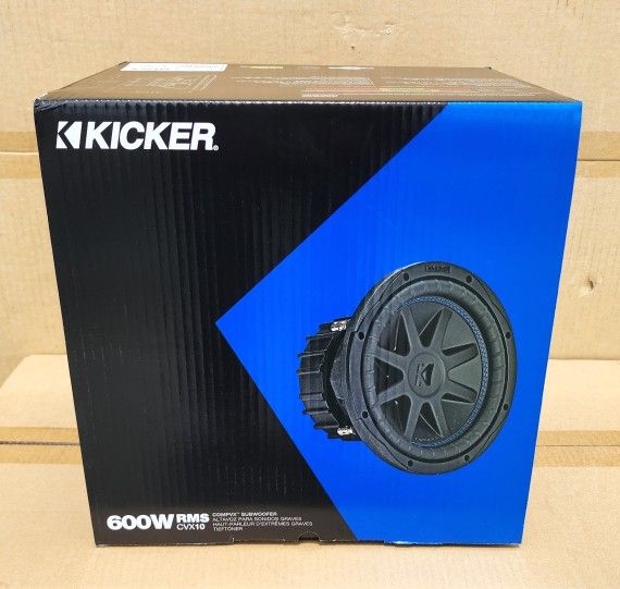 Comp VX Bass Speaker CVX 10" Dual Voice Coil Subwoofer 1200 Watts CVX10 🚨 Payment Options Available 🚨 No Credit Needed 🚨