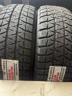 215/65r16 Bridgestone Snow Tires