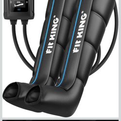 FIT KING Professional Air Compression Leg Recovery System, Cordless Rechargeable . Medium