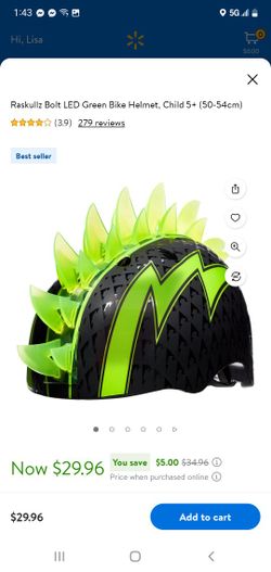 Kids Light Helmet - $10 San Bernardino