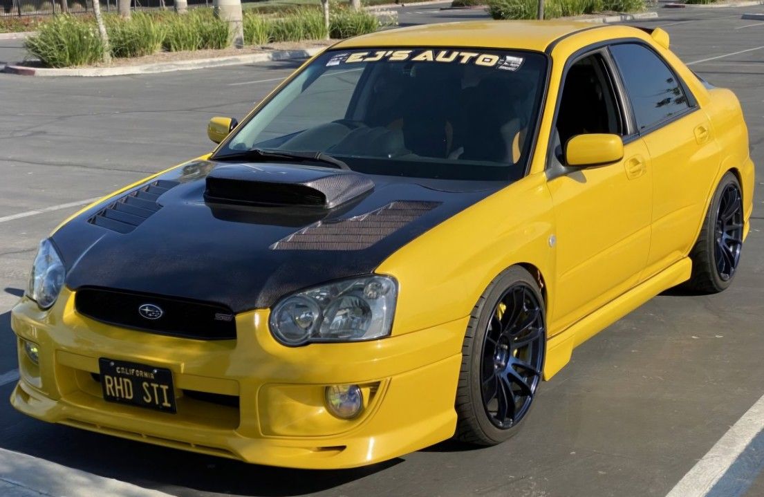 2004-2005 Subaru Wrx/sti Carbon Fiber Hood