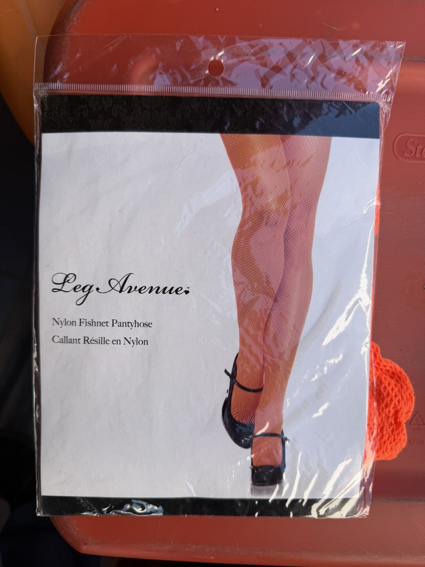 Orange fishnet Pantyhose! Halloween 🎃 