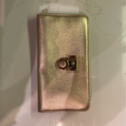 Michael Kors Gold Wallet