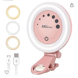 Gearlight Radiance 10 Inch Selfie Ring Light With Telescoping Tripod And Dual Phone Holders