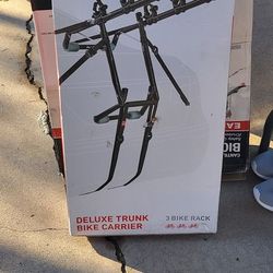Allen Sports Deluxe 3-Bicycle Trunk Mounted Bike Rack Carrier