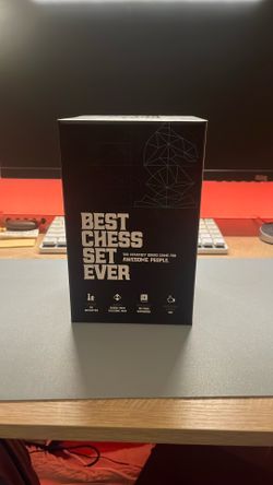 Best Chess Set  In Box (Weighted Pieces)