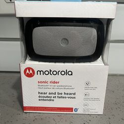 Motorola Sonic Rider Bluetooth Phone Speaker
