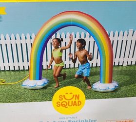 Sun Squad Inflatable Rainbow Sprinkler