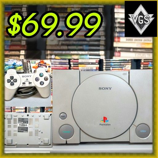 *WORKING* PS1 System w/ Controller