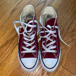 Maroon Converse