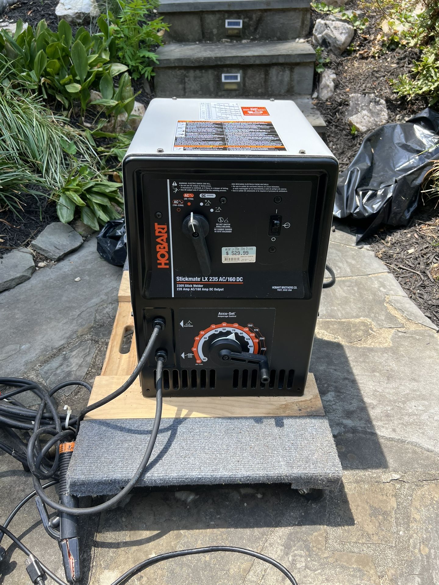 HOBART STICKMATE LX 235 AC / 160 DC STICK WELDER