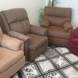 Small Recliners Multiple Colors