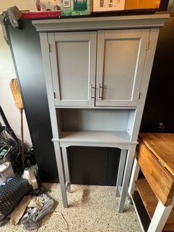 Over toilet storage cabinet