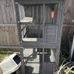 Outdoor Cage/patio For Animals. Catio 