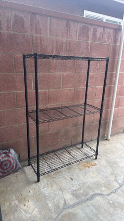 Metal shelf