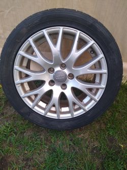 Audi A4 17" 9 spoke