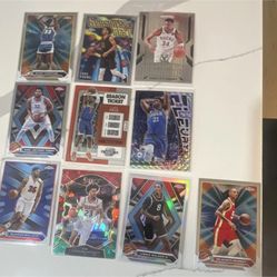NBA Star Card Lot – Giannis, Embiid, Trae Young, CP3 Orange, Dejounte Murray 🔥