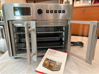Wolfgang Puck Digital French Door Air Fryer Toaster Oven