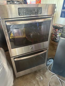 GE double oven