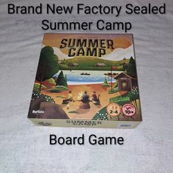 Brand New Factory Sealed Summer Camp Board Game