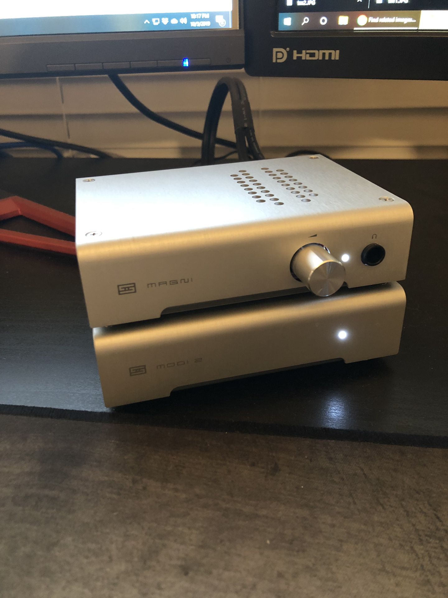 Schiit Stack (Magni and Modi headphone DAC and amplifier)