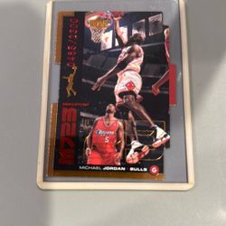 Michael Jordan 1999 Upper Deck Quantum Bronze Die-cut 485/2300