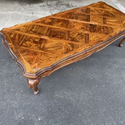 Artisanal Wood Coffee Table