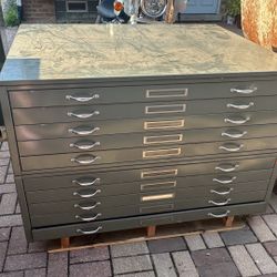 Stacor Flat File Cabinet 