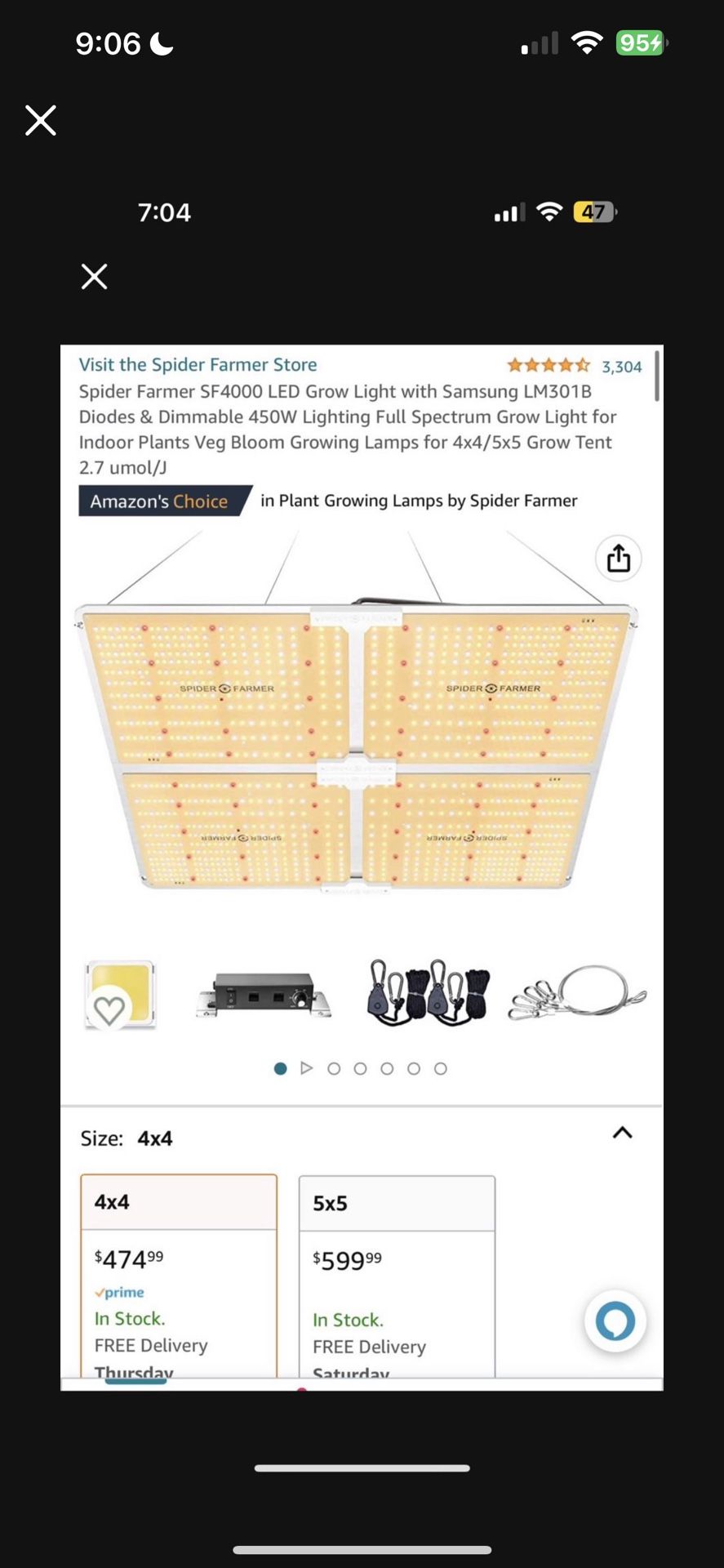 Spider Farmer Grow Lights