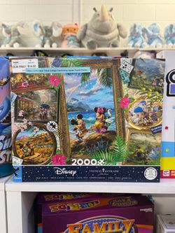 Ceaco Disney Thomas Kinkade 2000 Piece Jigsaw Puzzle