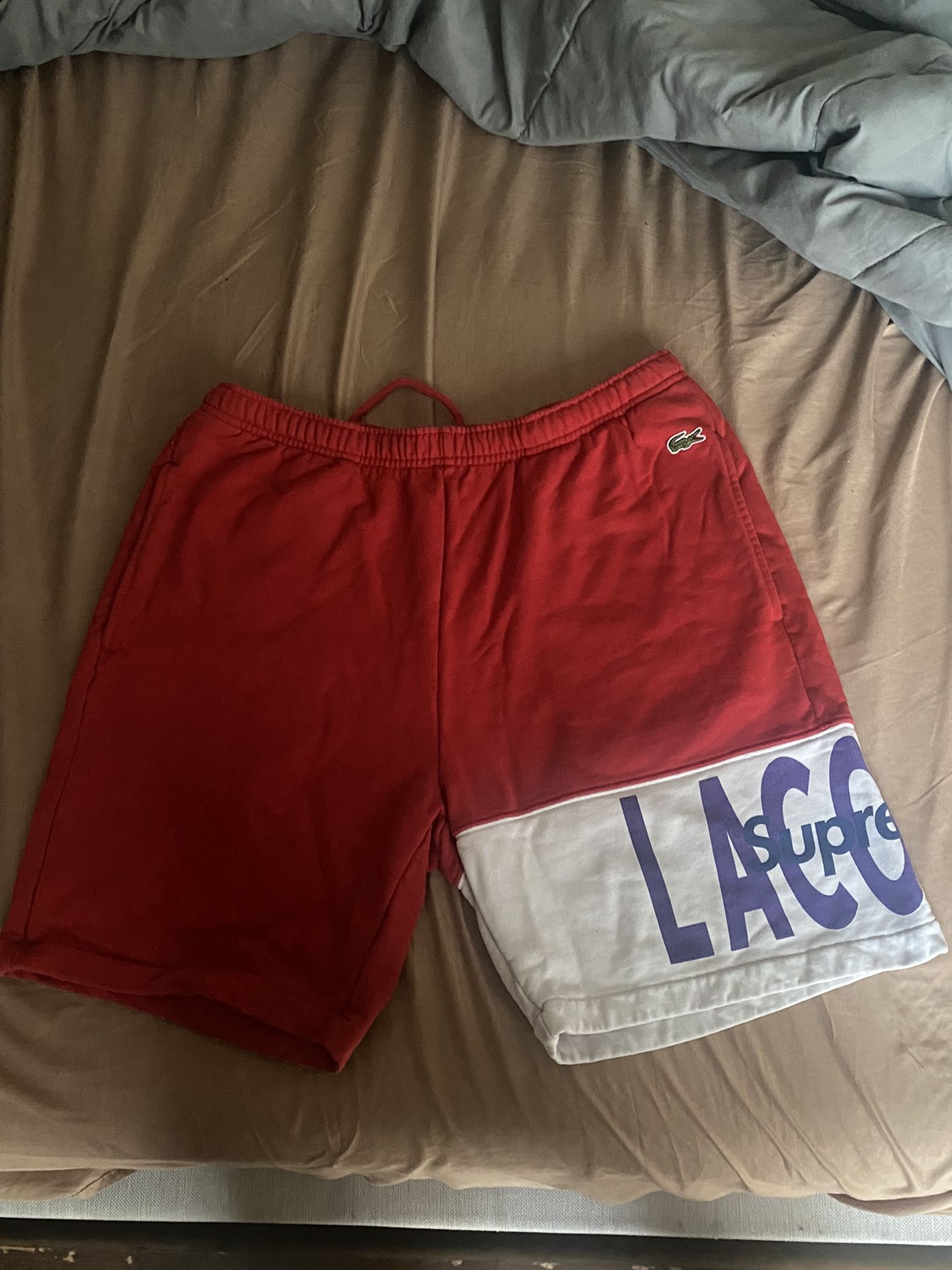 Lacoste X Supreme Shorts 
