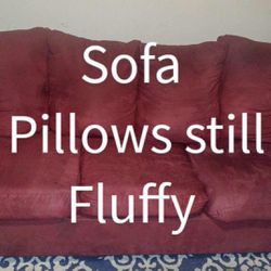 Sofa , Loveseat, Chest And Curtains Included 