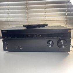 Sony STR-DH550 5.2 Surround AV Receiver Black HDMI Dolby TrueHD DTS-HD W Remote!