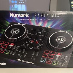 NUMARK Party Mix - DJ Controller w/ built in lights - USED