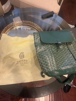 Goyard Green Alpine MM Backpack