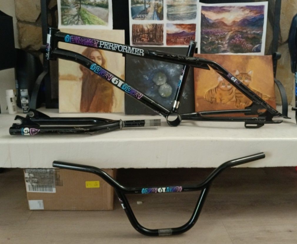 1989 GT PERFORMER original finish frame Set