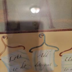 Laundry Wall Accent
