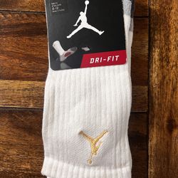 Jordan Game Day Crew Dri-Fit Socks in large 