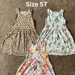 Toddler Girl Dresses Bundle Size 5T