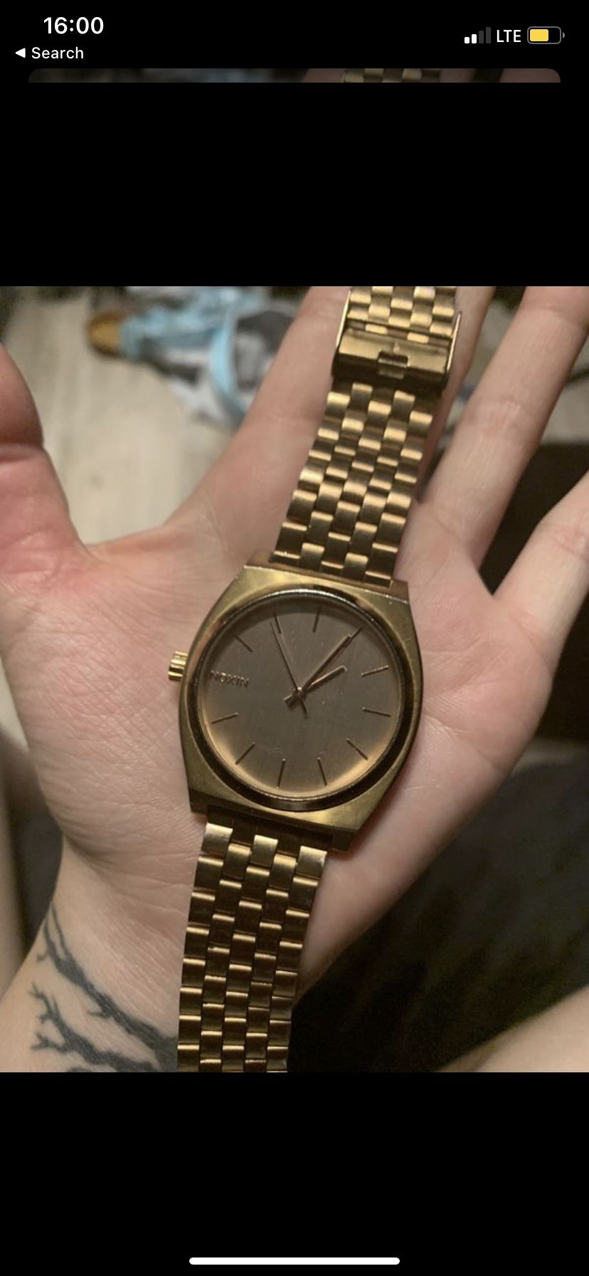Rose gold Nixon watch Jewelry Accessories