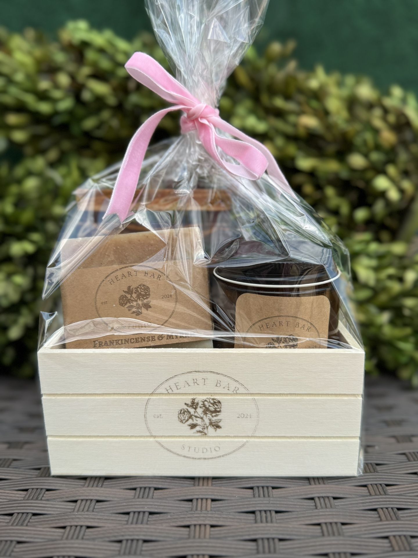 100% Natural Body Bundle - Frankincense & Myrrh Soap /body Butter
