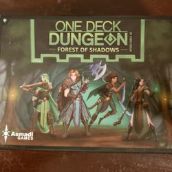 One Deck Dungeon Forest Of Shadows Game Deck Asmadi Games 14+