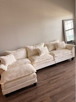 White couch