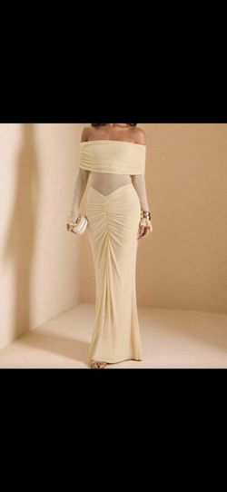 SHEIN VESTIDO BEIGE M$30