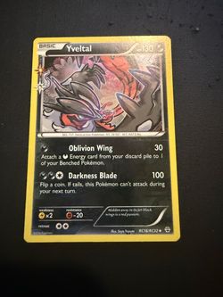 Yveltal RC16/RC32 Pokémon Card