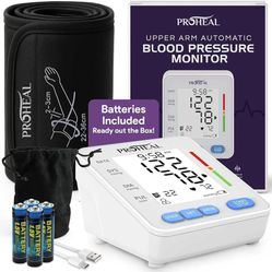 NEW Blood Pressure Monitor Home Use w/ Large Upper Arm Cuff Automatic Talking Pulse BP Machine