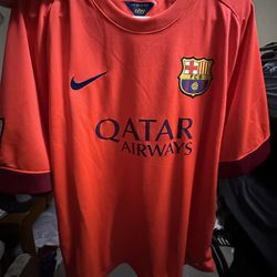 2014 Barcelona Away Jersey Size XL