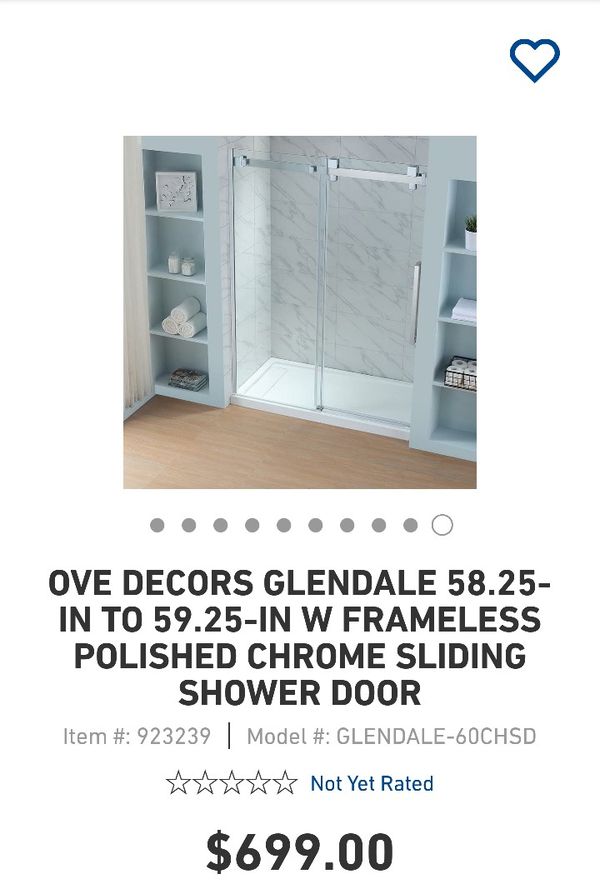 Ove Frameless Shower Door For In Peoria Az Offerup